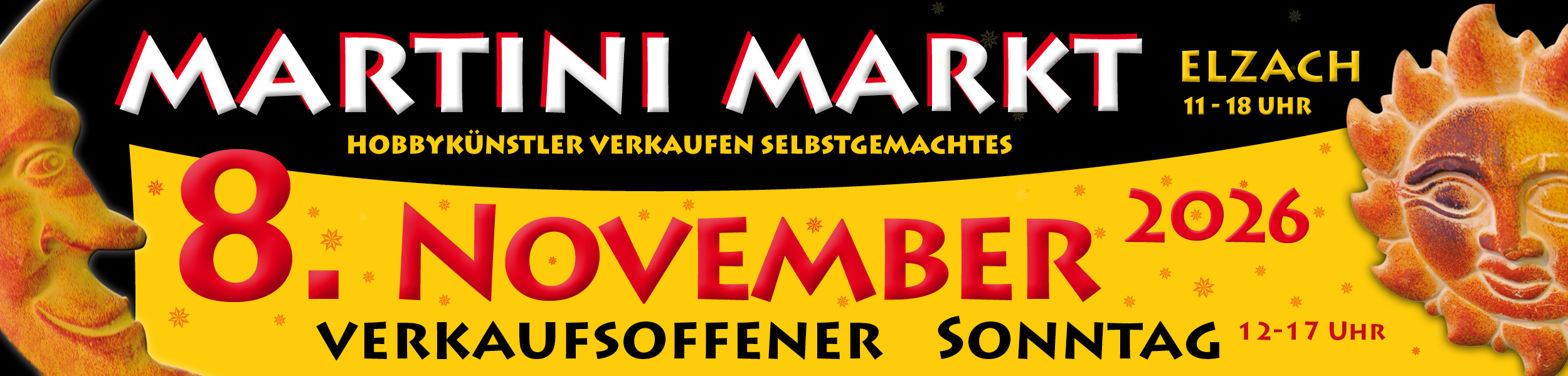 Martinimarkt Elzach am 8. September 2026 mit verkaufsoffenem Sonntag Martinimarkt Elzach am 8. September 2026 mit verkaufsoffenem Sonntag