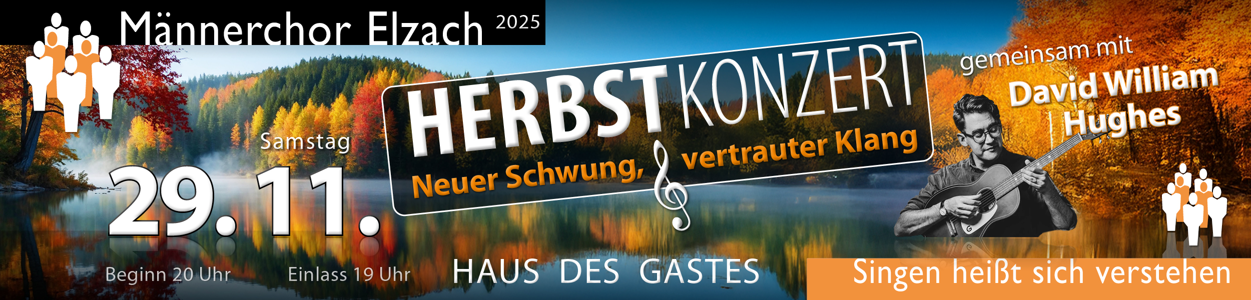 Männerchor Elzach lädt ein zum Herbstkonzert am 29.11.2025 im Haus des Gastes Männerchor Elzach lädt ein zum Herbstkonzert am 29.11.2025 im Haus des Gastes